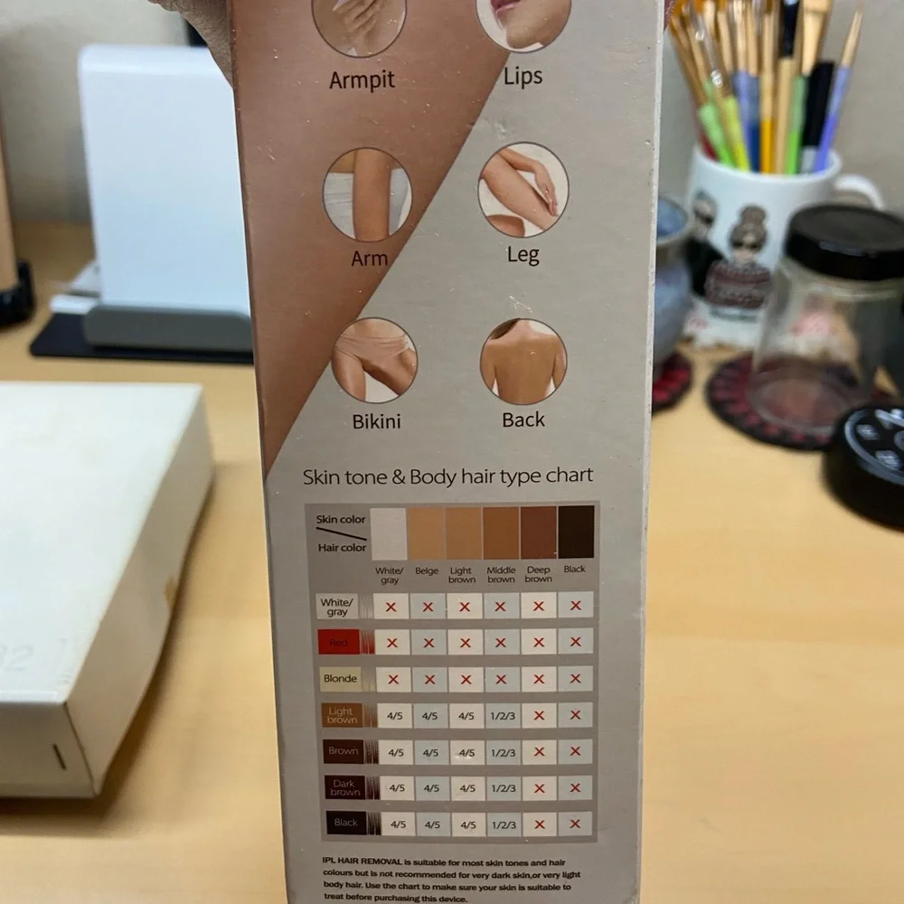 Rose Gold IPL Hair Removal Device - Picture 5 of 7